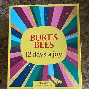 Burt's Bees Yellow Multicolor Sunburst Lip Balm Set Box